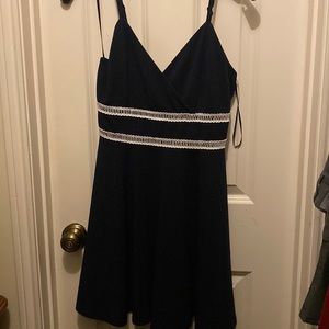Navy blue Mini dress